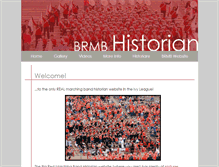 Tablet Screenshot of historian.bigredbands.org